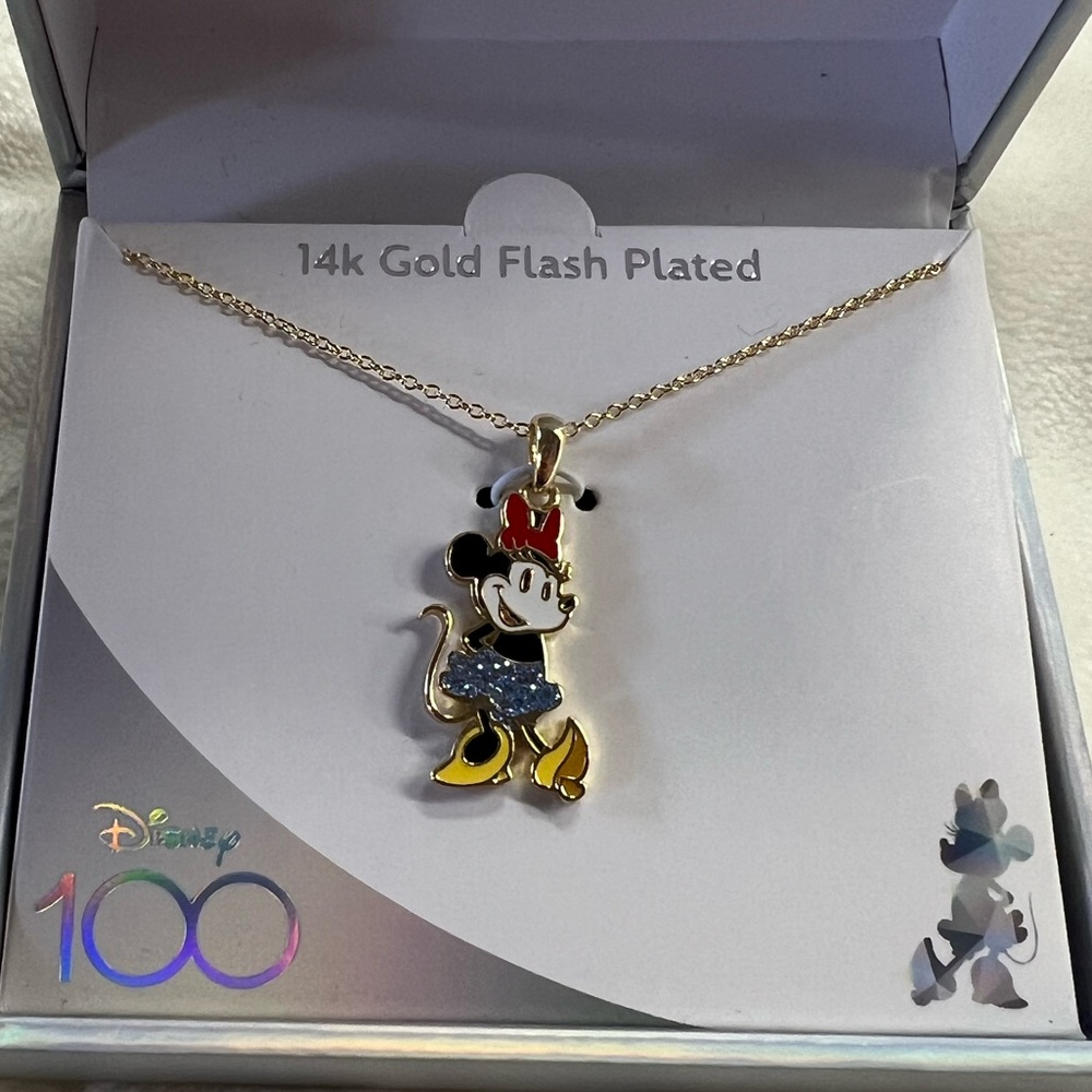 Disney 100 Minnie Mouse Necklace